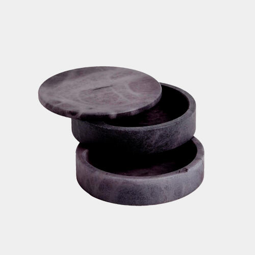 Leora Swivel Box-Alabaster-Gray