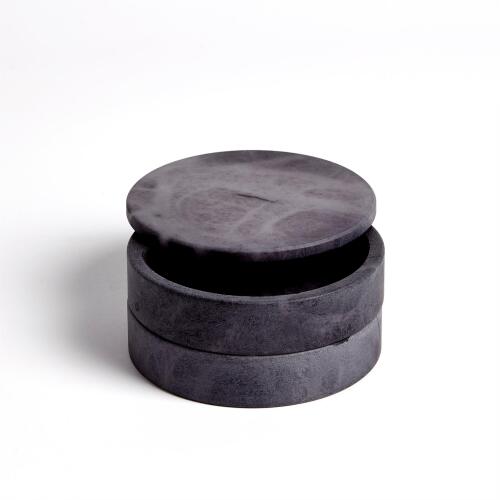 Alabaster Swivel Box-Gray