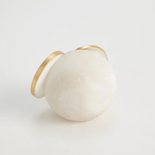 Alabaster Big Eyed Owl