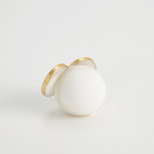 Alabaster Big Eyed Owl