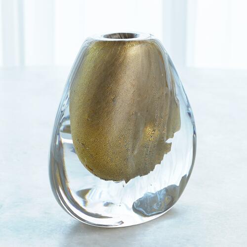 Conical Vase-Gold