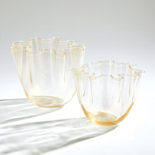 Handkerchief Vase-Gold