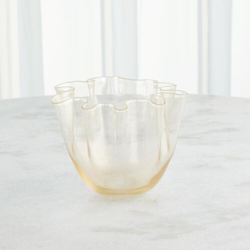 Handkerchief Vase-Gold