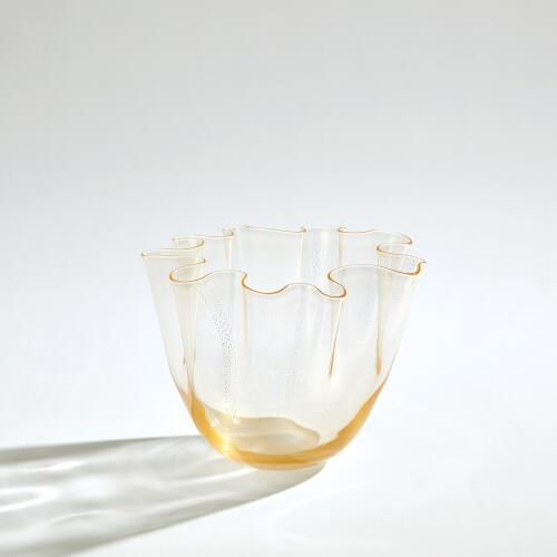 Handkerchief Vase-Gold