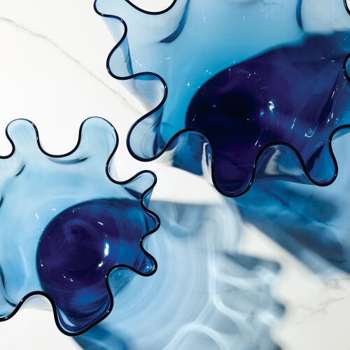 Handkerchief Vase-Blue