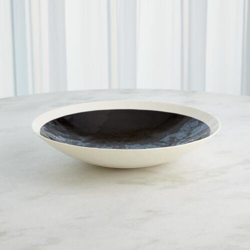 Ebony & Ivory Charger