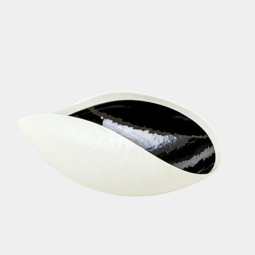 Ebony and Ivory Bowl