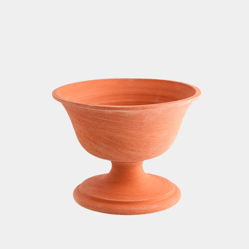 Villa Chalice Compote-Terracotta-Lg