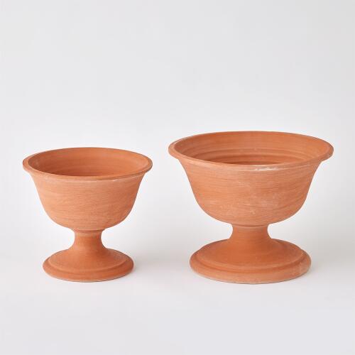 Villa Chalice Compote-Terracotta
