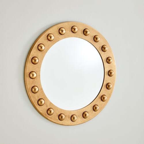Embedded Sphere Mirror-Gold