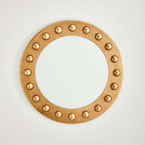 Embedded Sphere Mirror-Gold