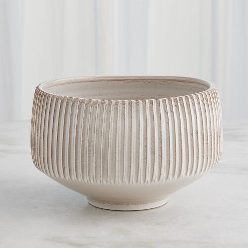 Vertical Ribbed Bowl
