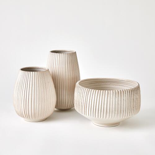 Vertical Ribbed Bowl