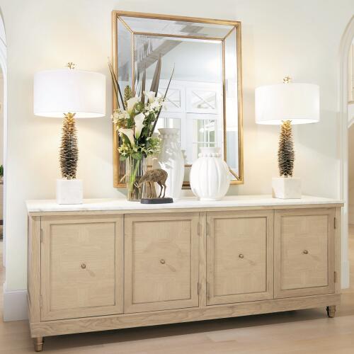 Pearl Vase-Matte White-Wide