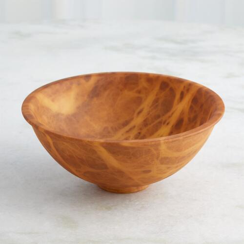 Oiled Alabaster Bowl-Agate