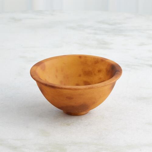 Oiled Alabaster Bowl-Agate