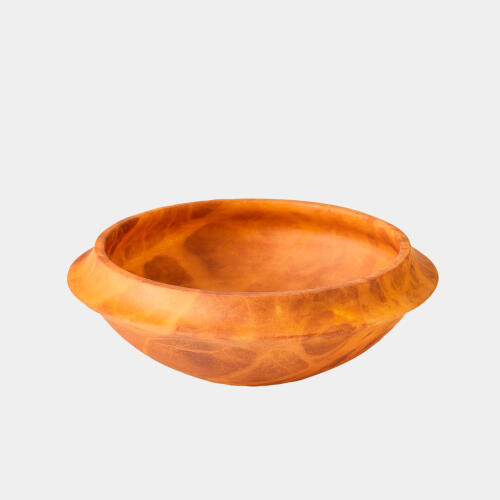 Cove Edge Alabaster Bowl-Agate