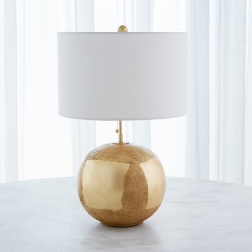 Gilded Orb Table Lamp