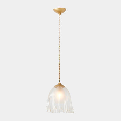 handkerchief pendant-gold leaf