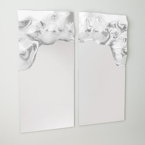 asymmetrical ripple mirror