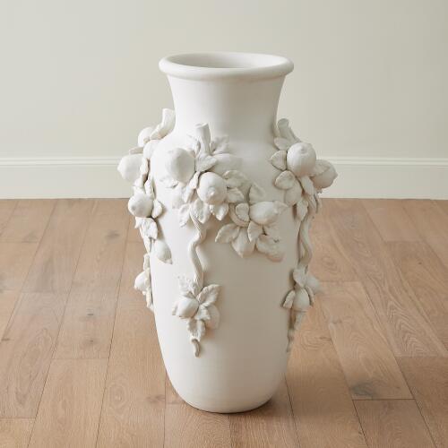 Villa Limone Urn-Matte White
