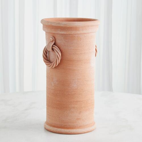 Rope Handle Vessel-Terracotta