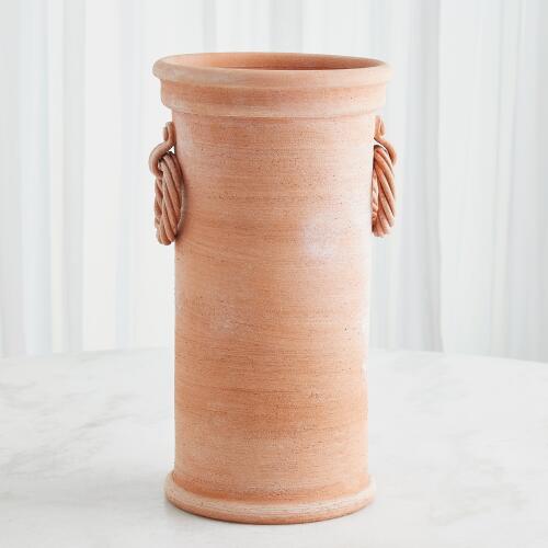 Rope Handle Vessel-Terracotta