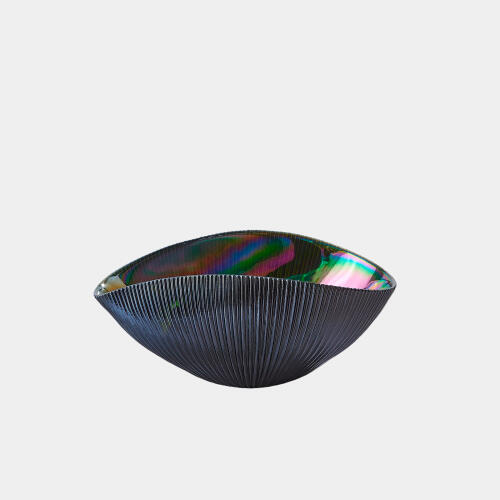 Pleated Bowl-Black