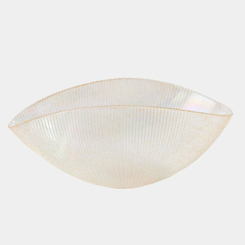 Pleated Bowl-Gold