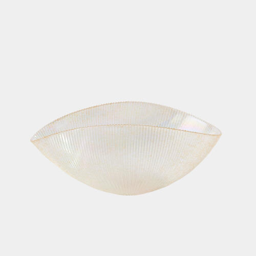 Pleated Bowl-Gold
