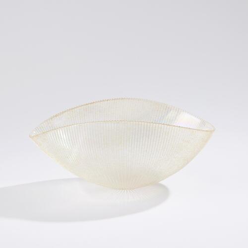 Pleated Bowl-Gold