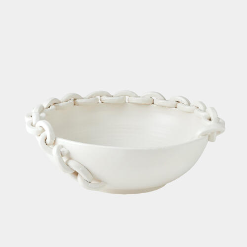 Catena Bowl-Matte White