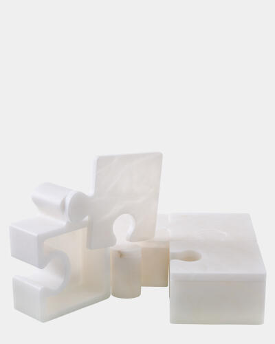 Jigsaw Swivel Box-Alabaster
