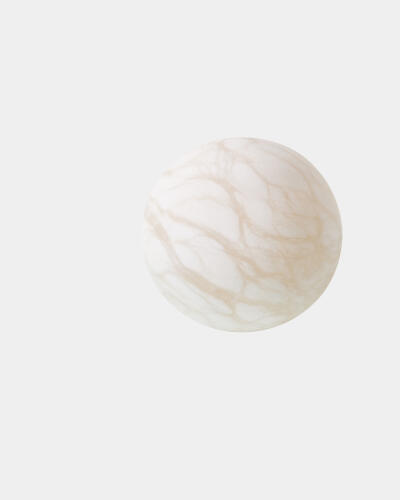 Orb Accent-Alabaster