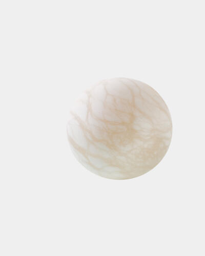 Orb Accent-Alabaster