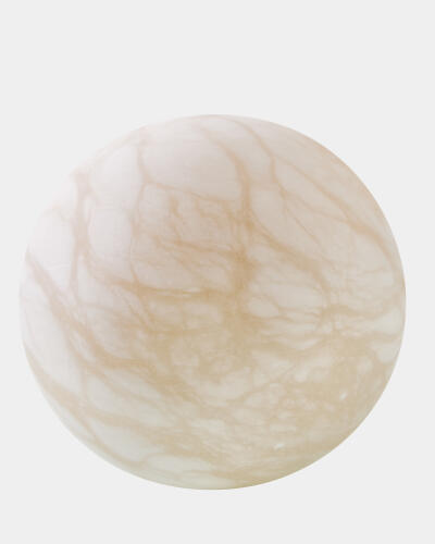 Orb Accent-Alabaster