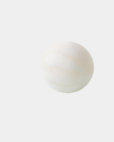 Orb Accent-Alabaster