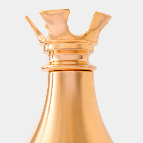 Gambit Jar-White/Gold-King