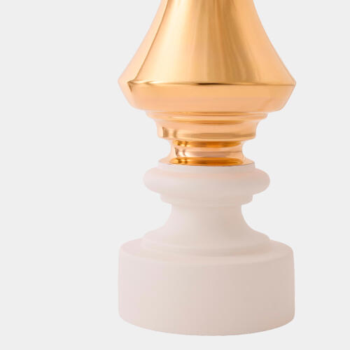 Gambit Jar-White/Gold-King