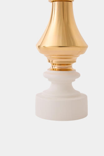 Gambit Jar-White/Gold-King