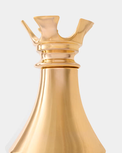 Gambit Jar-White/Gold-King