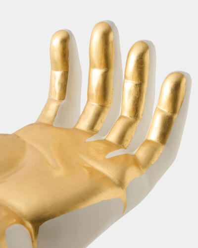 Deft Hands Stool-Gold Drip