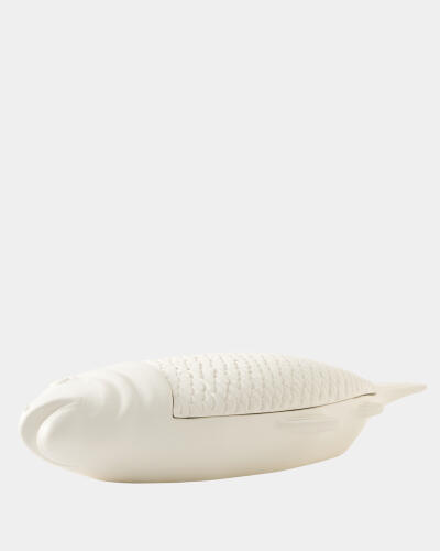 Pescare Box-White w/Gold Interior