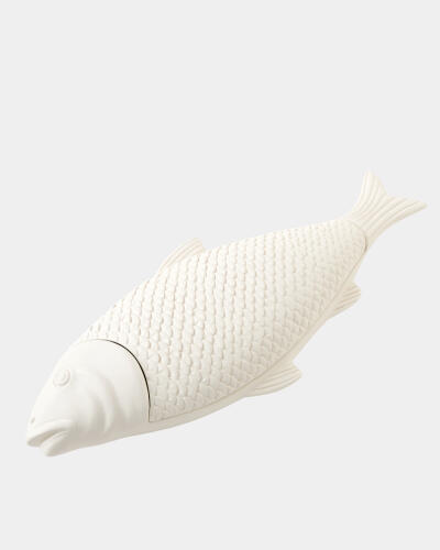 Pescare Box-White w/Gold Interior