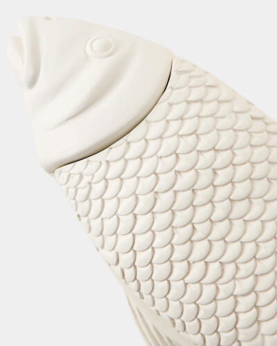 Pescare Box-White w/Gold Interior