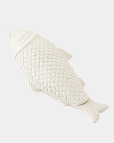 Pescare Box-White w/Gold Interior