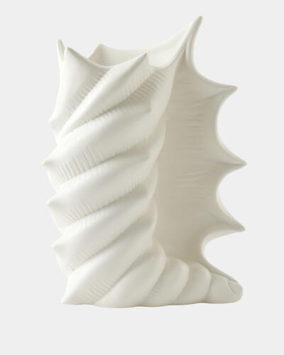 Fantastic Shell Vase-White
