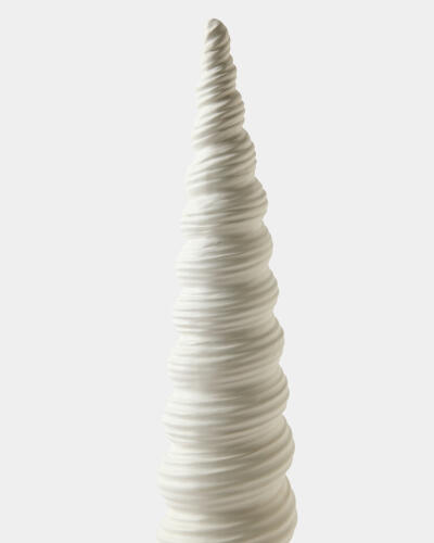 Turbinio Shell Vase-White