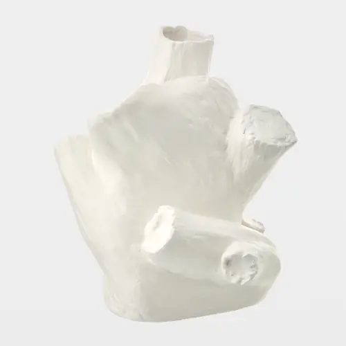 Buche Faux Bois Vase-Short
