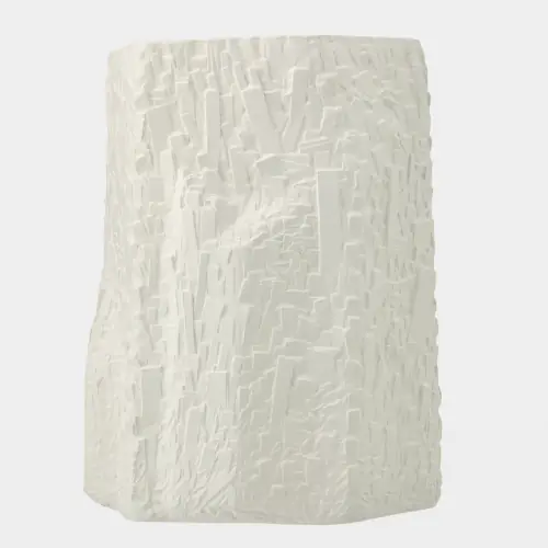 Soros Accent Table-White-Tall